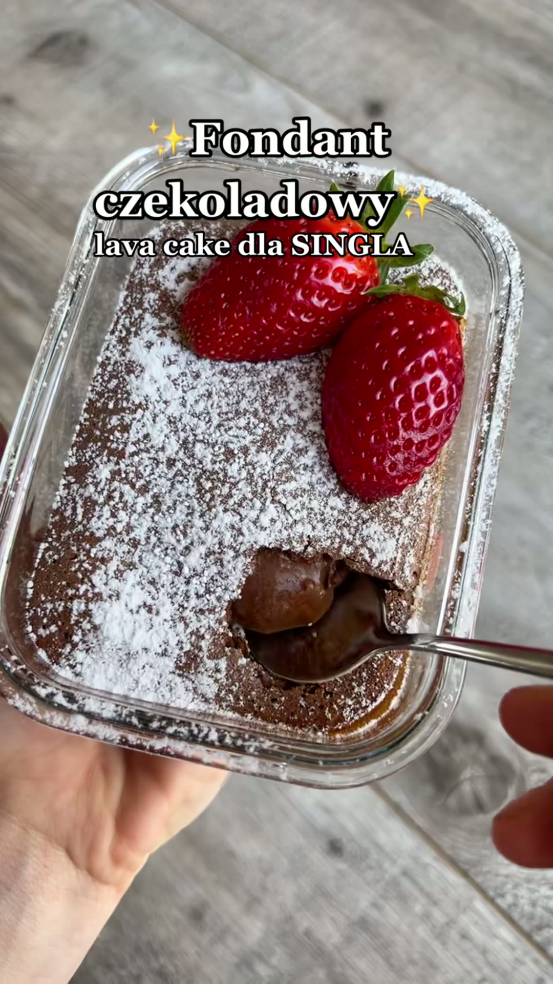 Zdjęcie poglądowe dla Fondant czekoladowy dla singla