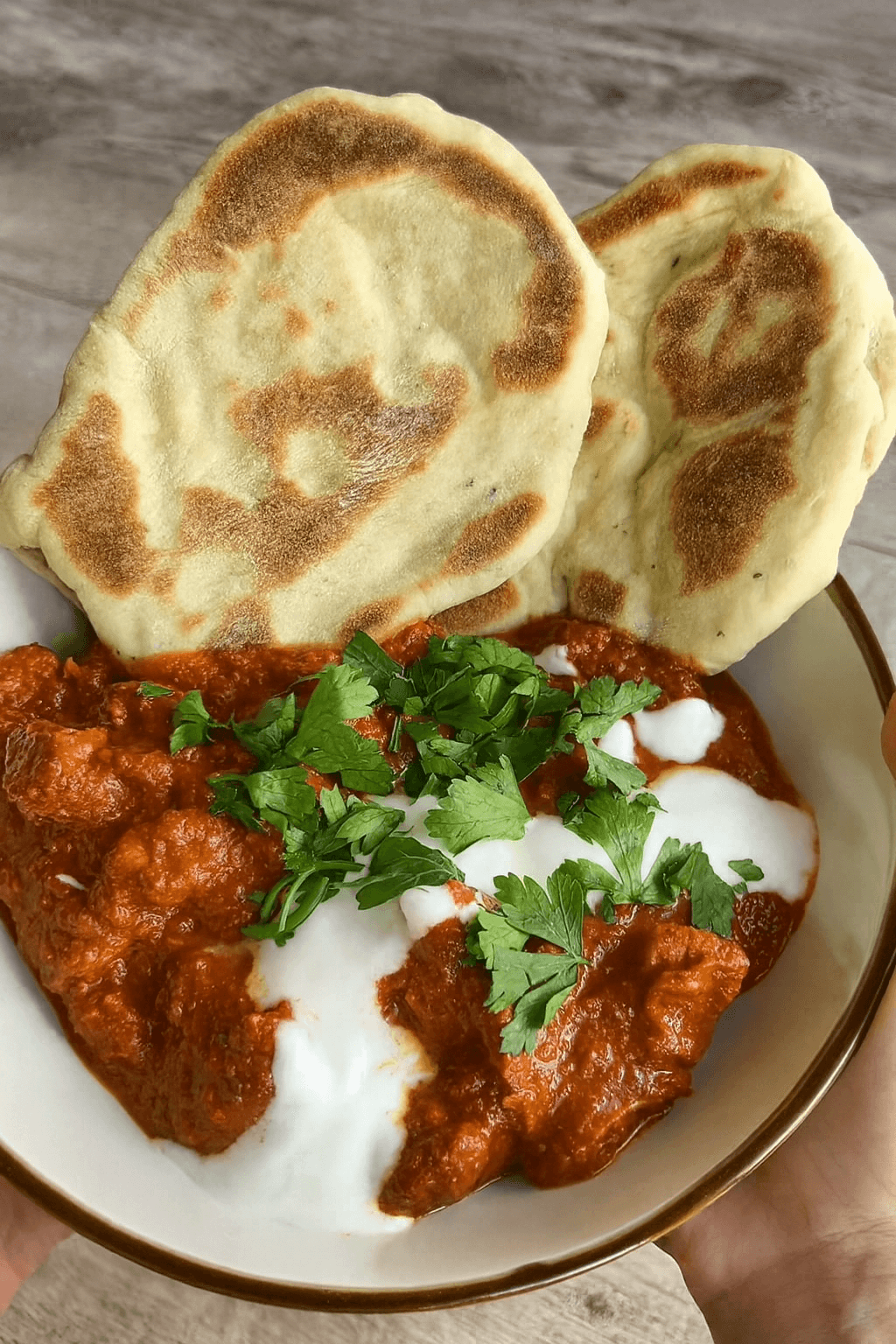 Zdjęcie: Kurczak Tikka Masala z Chlebkami Naan