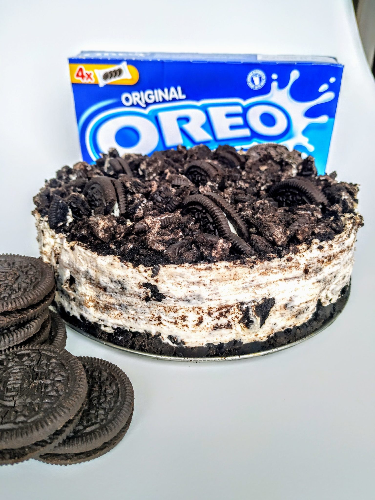 Zdjęcie poglądowe dla Szybkie ciasto Oreo bez pieczenia