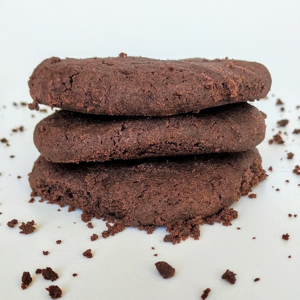 Zdjęcie poglądowe dla Ciasteczka kruche mocno czekoladowe
