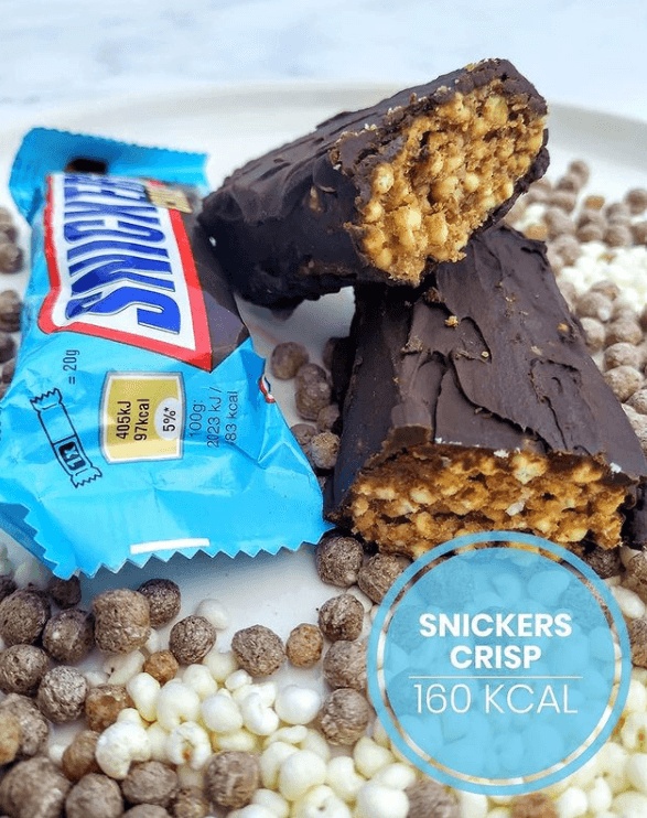 Zdjęcie poglądowe dla Batoniki Snickers Crisp przepis
