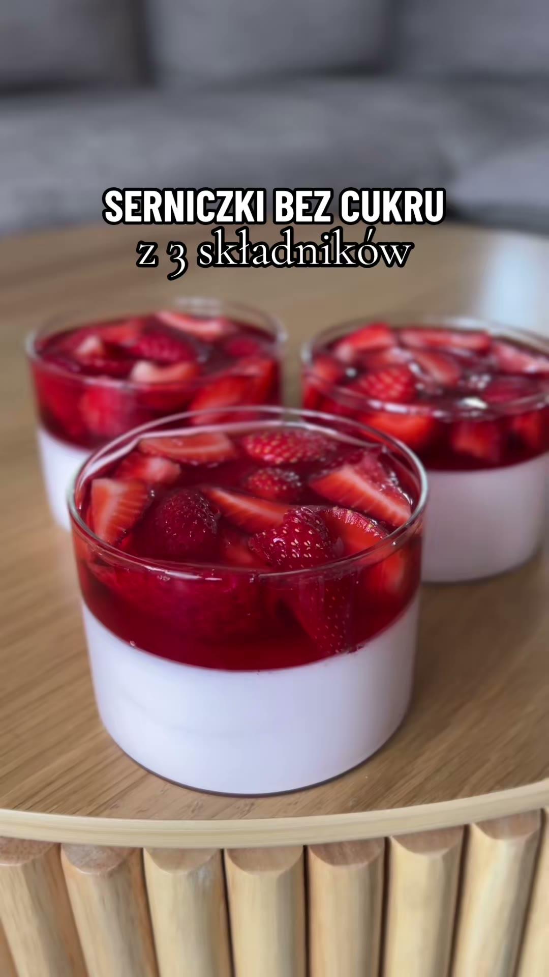 Zdjęcie poglądowe dla Serniczki bez cukru z 3 składników