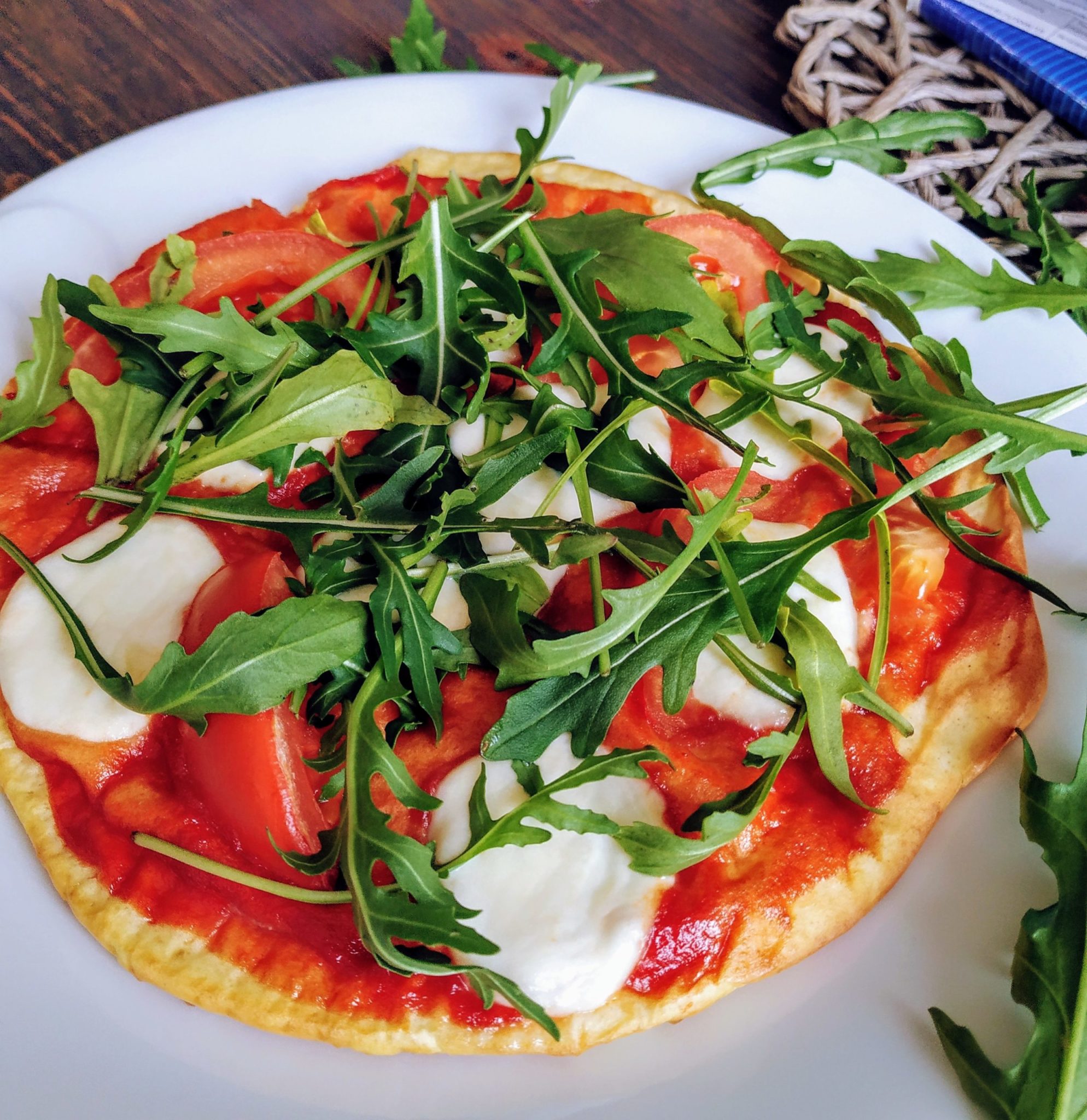 Zdjęcie poglądowe dla Pizza na twarogowym spodzie