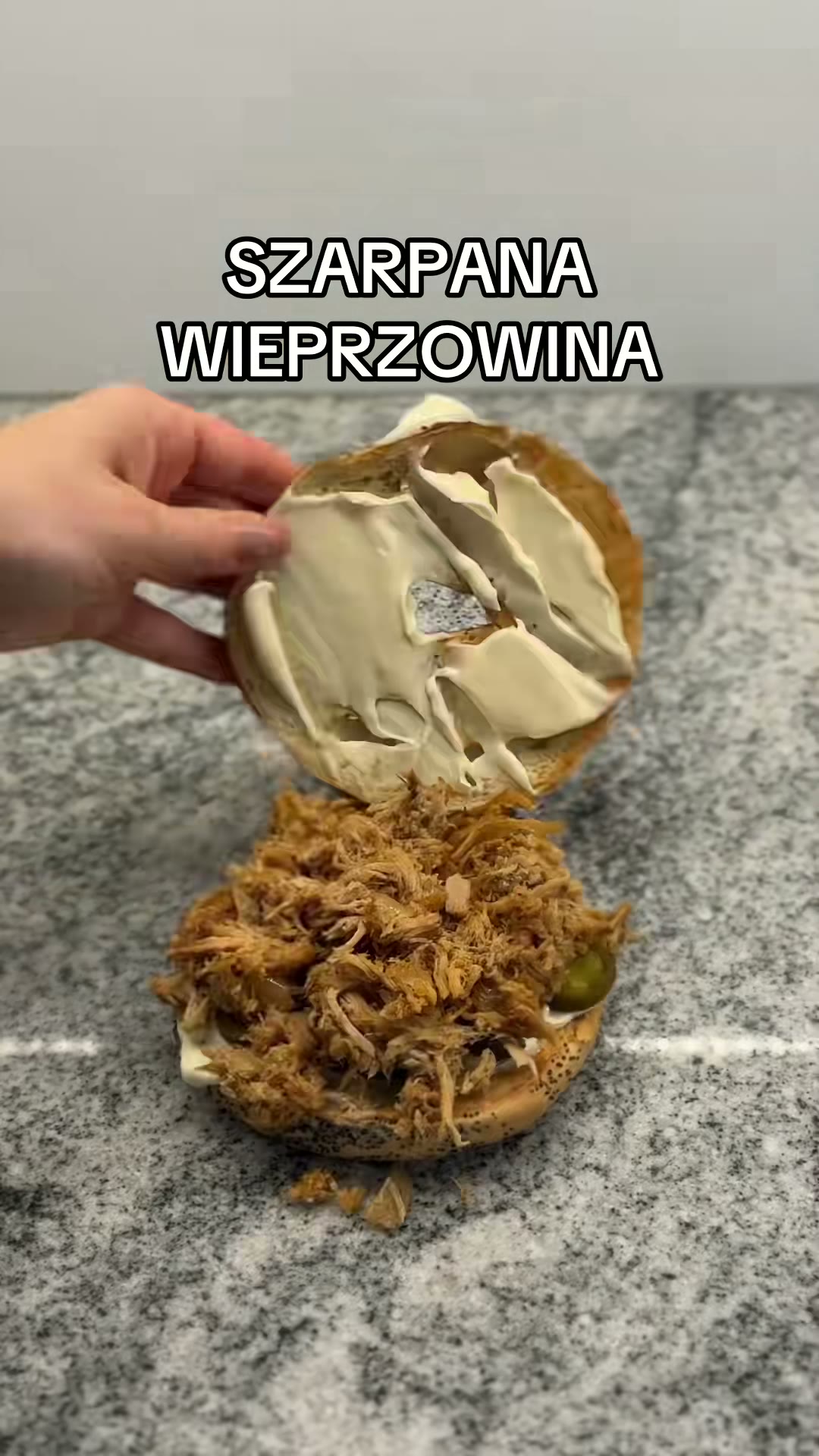 Poszarp mięso i podaj